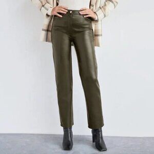 Aritzia Melina Wilfred faux leather pants